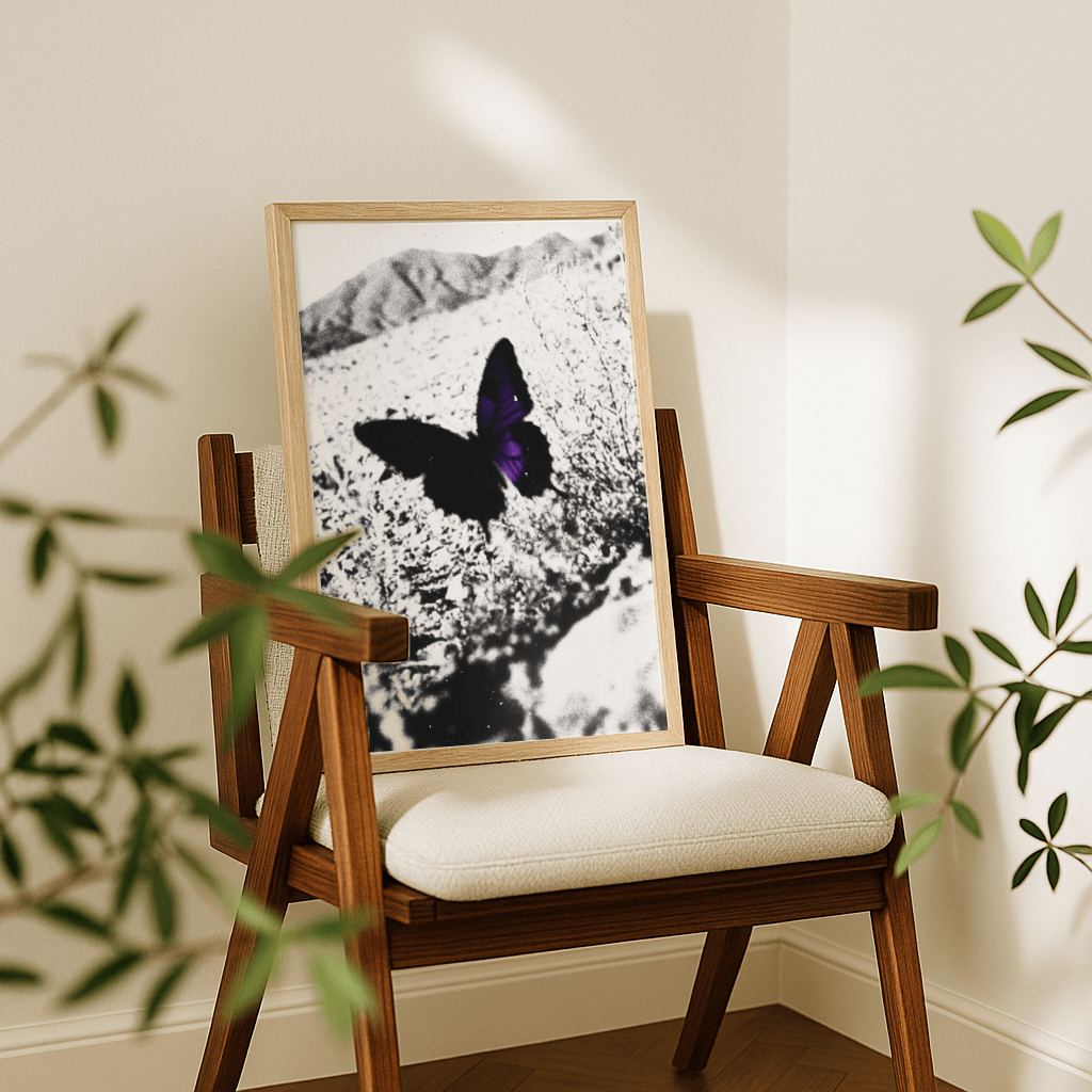 Purple Wing Shadow - The Secret Gallery