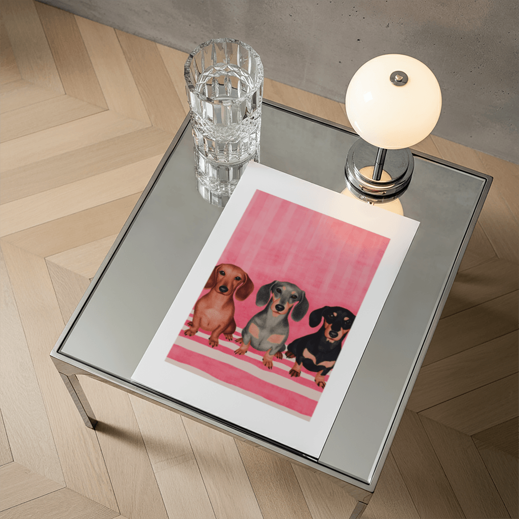 Dachshund Parade - The Secret Gallery