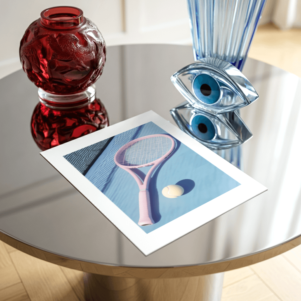 Tennis and Pastels - The Secret Gallery