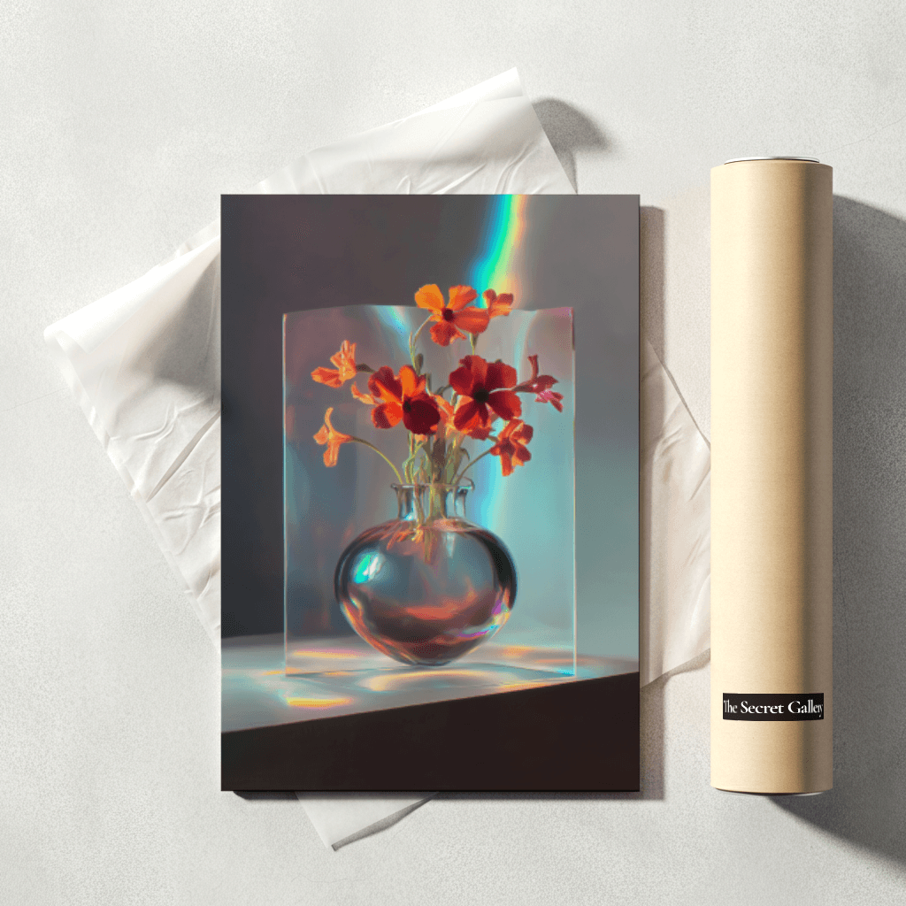 Floral Light Through Glass - The Secret Gallery