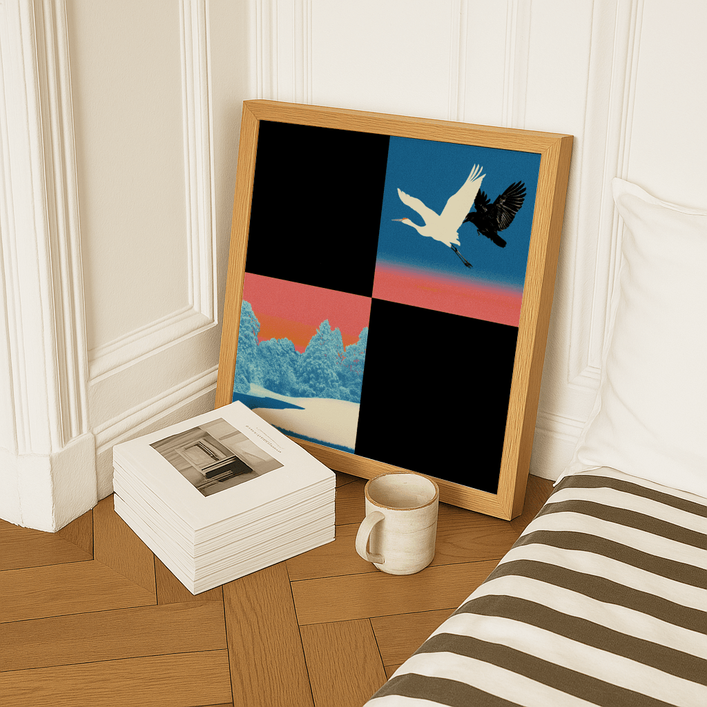 Contrasting Flights Land - The Secret Gallery