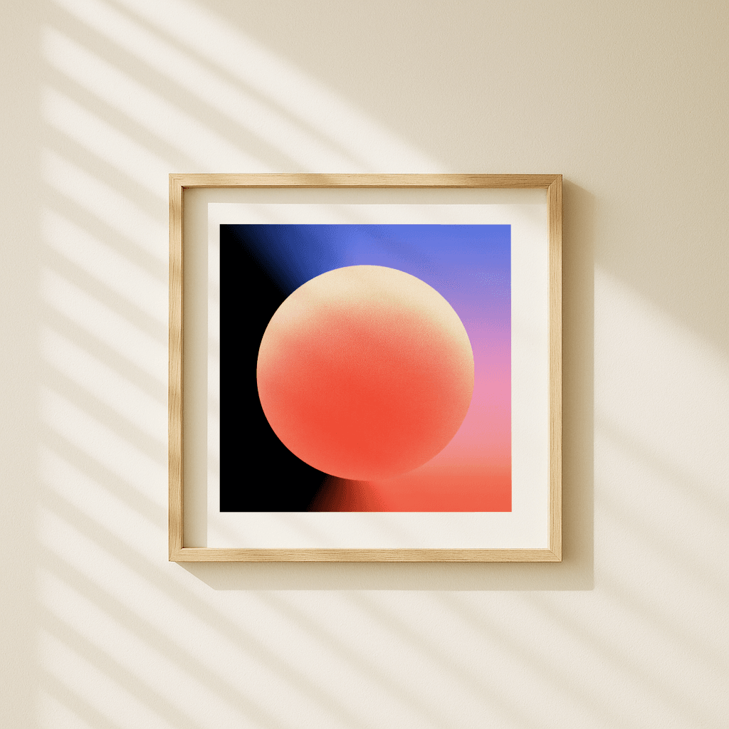 Almost Red Sphere - The Secret Gallery