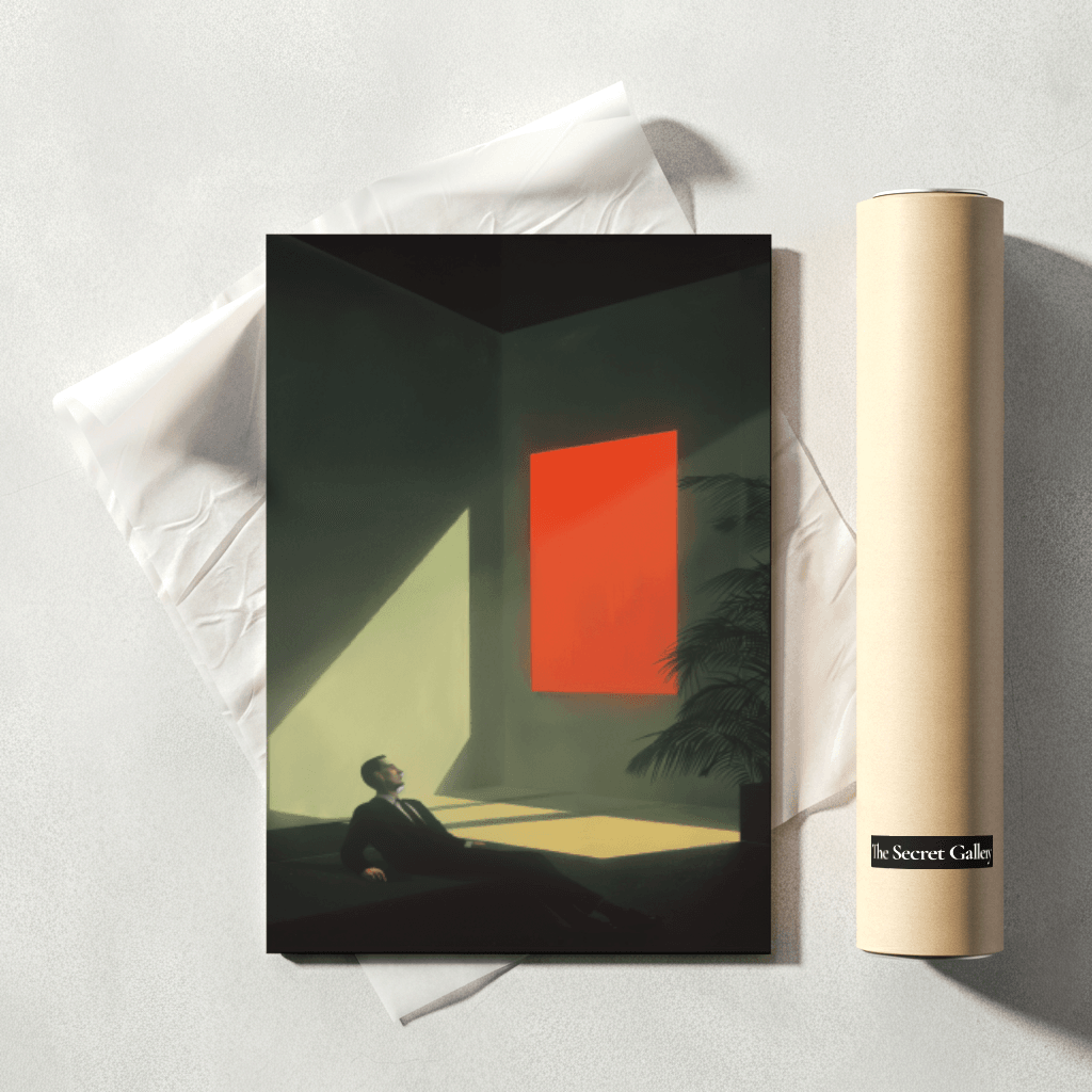 Modernes Kunstposter kaufen von The Secret Gallery mit einer stilvollen künstlerischen Darstellung