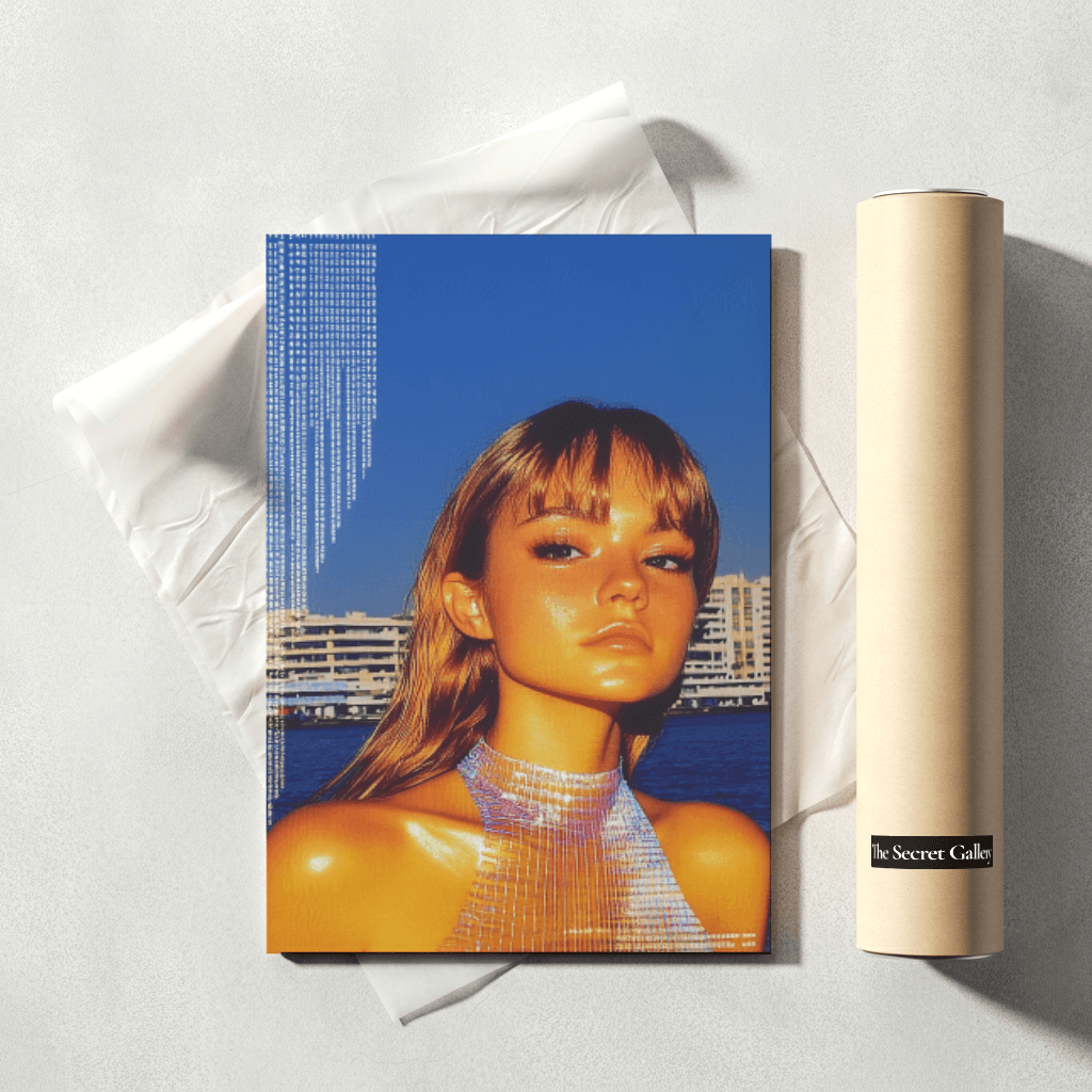 Golden Glow Girl - The Secret Gallery