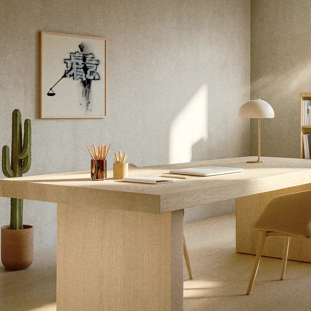 Modernes Poster Wohnzimmer von The Secret Gallery, stilvoll im minimalistischen Raum präsentiert