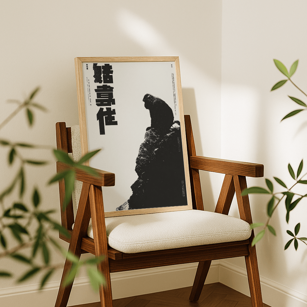 The monkey on the cliff - The Secret Gallery