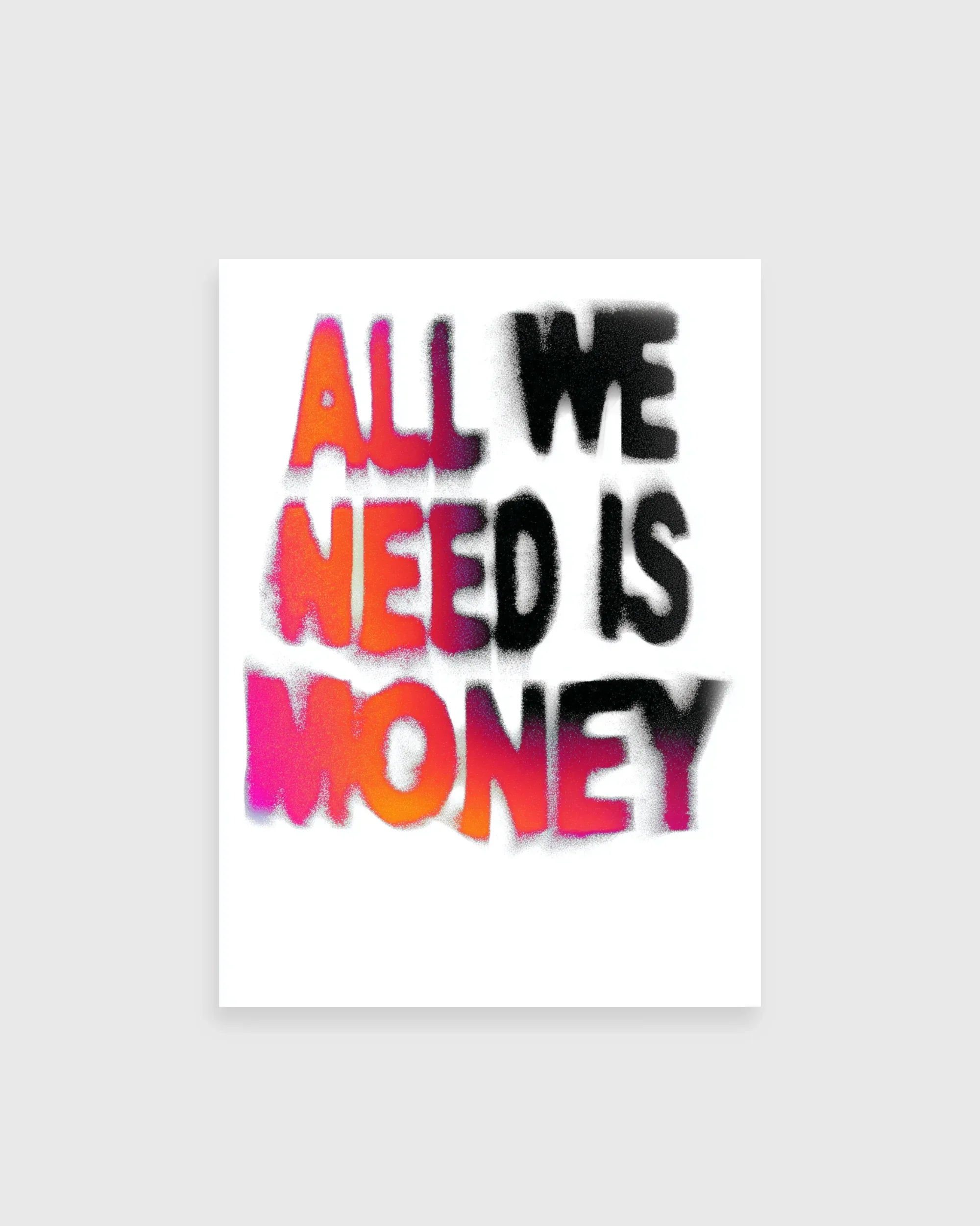 Money Statement - The Secret Gallery