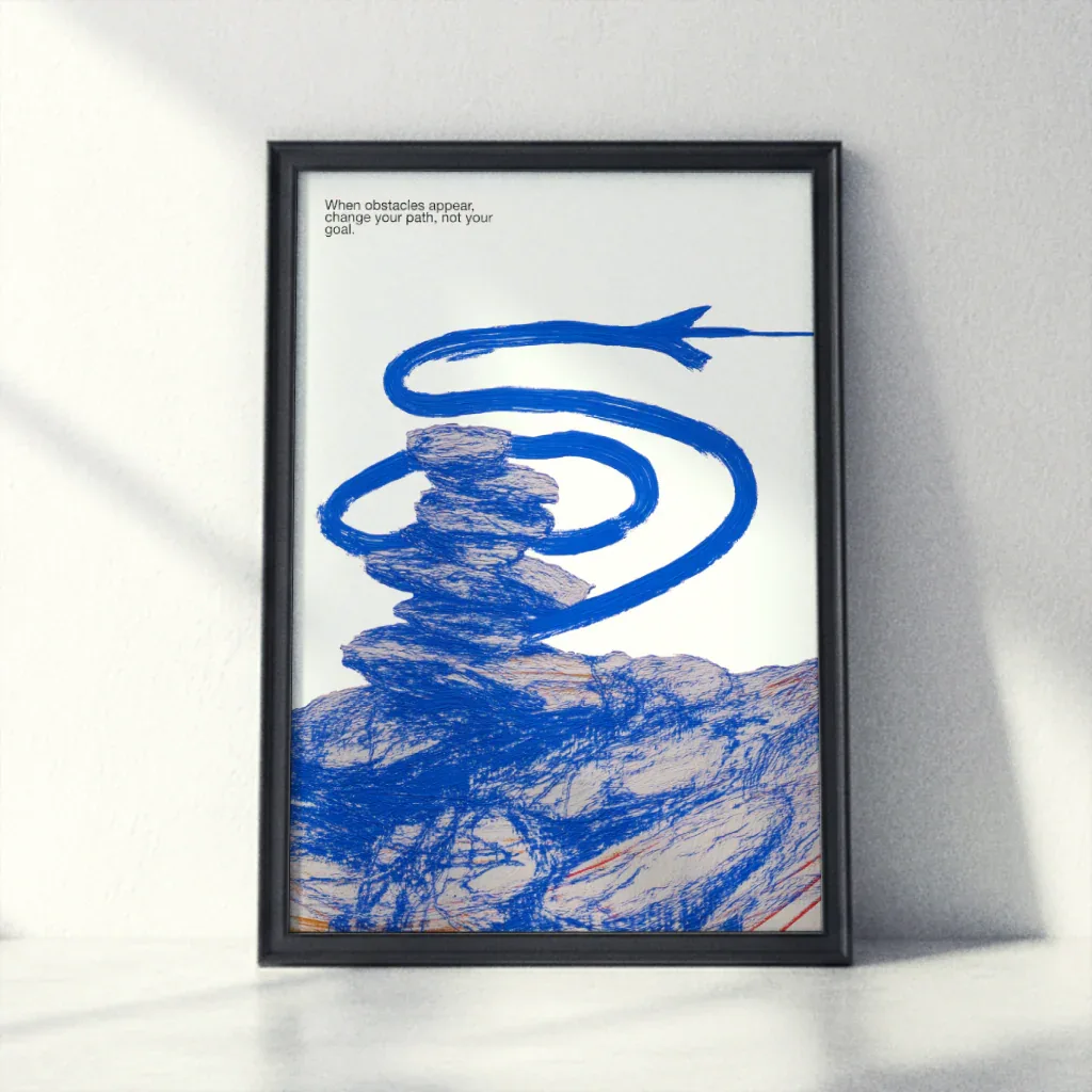 Blue Ascent - The Secret Gallery