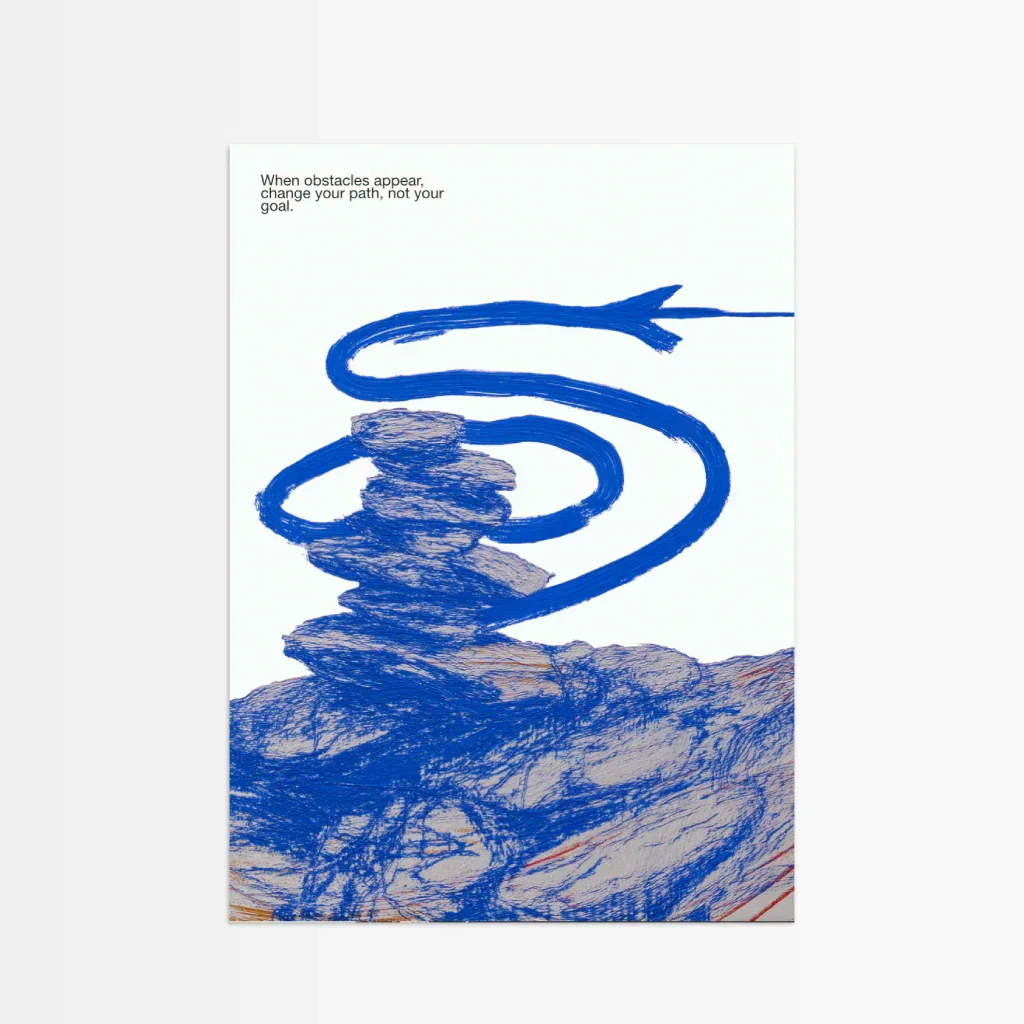 Blue Ascent - The Secret Gallery