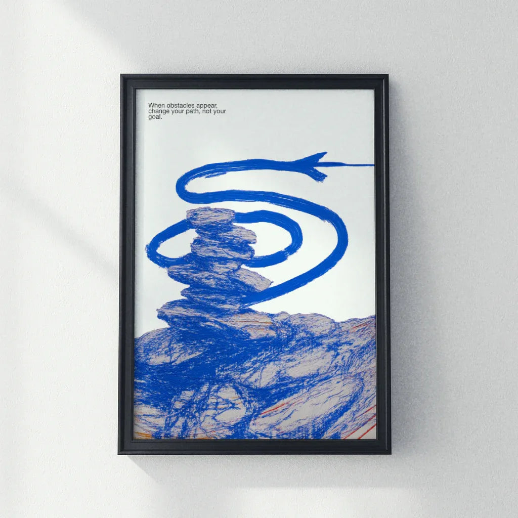 Blue Ascent - The Secret Gallery