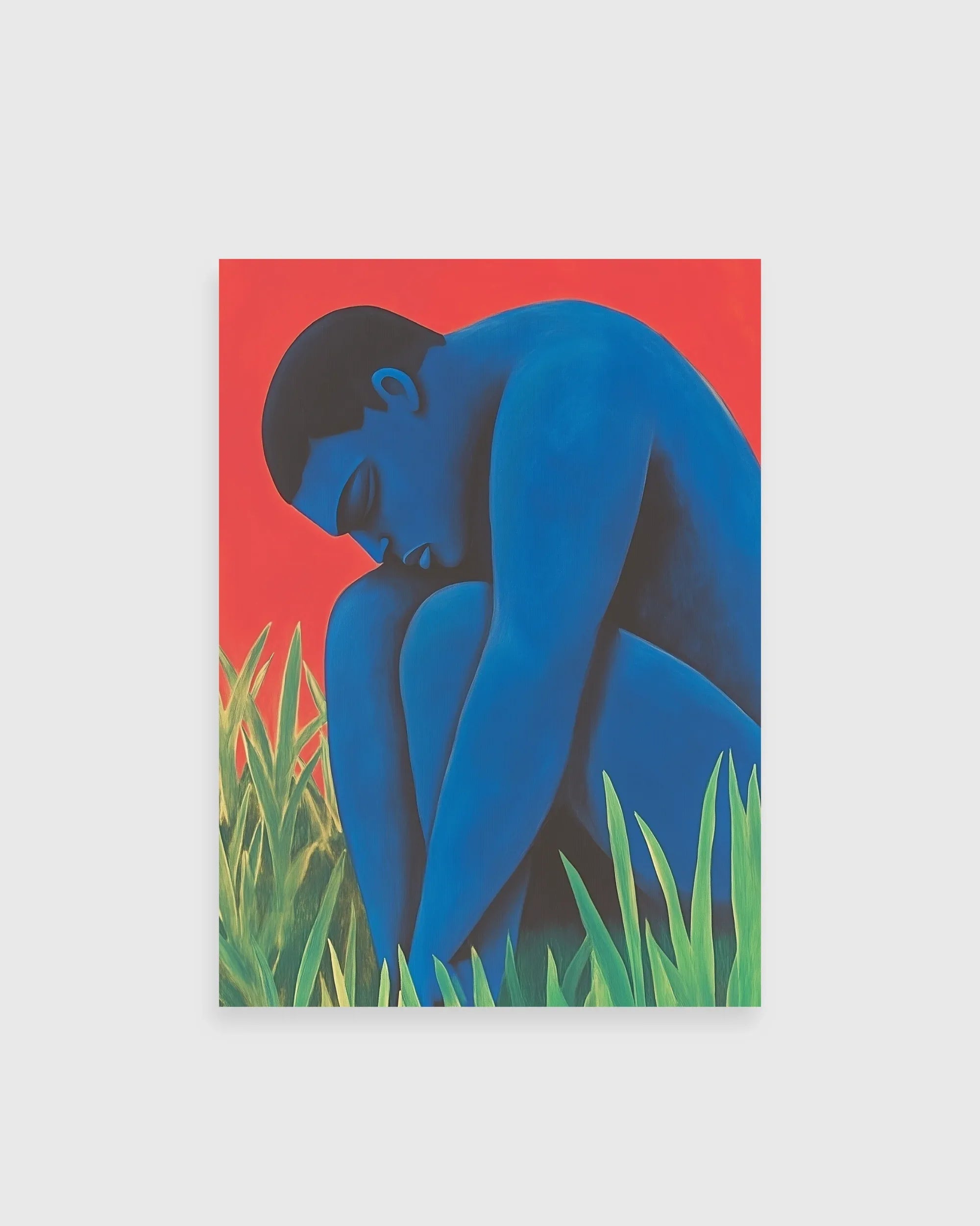 The Sad Blue Giant - The Secret Gallery